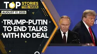 Trump-Putin Meet in Alaska with Red Carpet Fanfare But No Deal | WION Original