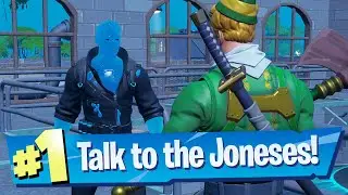 Talk to the Joneses Location - Fortnite