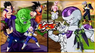Dragon Ball Z Budokai Tenkaichi 3 - The Z-Fighters VS Team Villains  [Request Match]