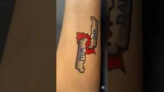 Beautiful tattoo art #shorts #tattoo #trending