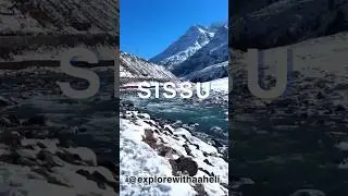 Sissu Manali ❄️ | Hidden Himalayan Village in India😍 Sissu Valley |Snowfall #shorts #manali #travel
