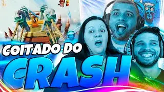 Smzinho 10 Minutos de Rage no Crash | PARTE 2 | GAMES COMEDY.R | Family Reacts