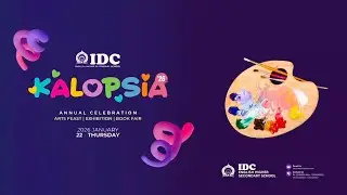 IDC | KALOPSIA | Flower show | #artfeast #exhibition #bookfair 
