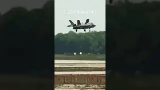 Lockheed Martin F-35/B Jet Vertical Landing