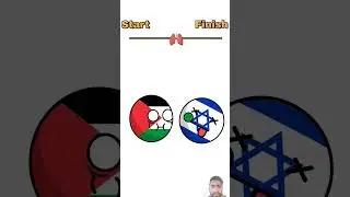 countryballs | Palestine and Israel hold their breath #countrybolls #historyballs #fypシ゚
