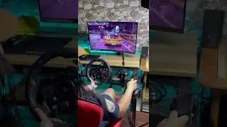How I Gas Up in NFS heat #drift #steeringwheel #gaming #nfsheat #logitechg29 #needforspeedheat