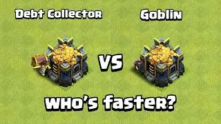 Goblin VS Debt Collector | Clash of Clans