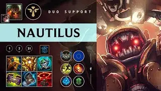 Nautilus Support vs Nami - EUW Challenger Patch 26.01