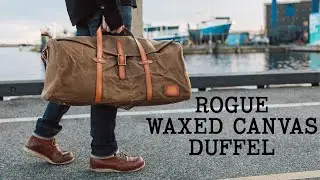 Stylish Duffel Bag Made For Adventure | Jack Stillman Rogue Waxed Canvas Duffel