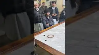 Big hard Carrom board first quarter final match