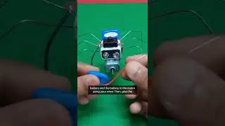 Quora 554: How Do I Make A Robot Spider At Home? #quora_shots #howto #howtomakerobot #viral #facts