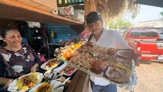 UNA CHAROLA DE MARISCO Y NUEVOS PLATILLOS EN EL RESTAURANTE RINHAS EN ACAPULCO 
