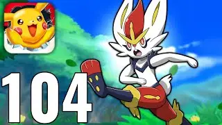 Pokemon Monster Honor Fight - Gameplay Walkthrough Part 104 - Cinderace (iOS, Android)