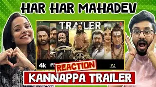 Kannappa Official Trailer Reaction (Hindi) | Akshay Kumar | Vishnu Manchu | Prabhas | Mohanlal