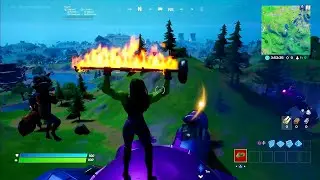 Fortnite - Dance On Top Of Different Sentinel Heads At The Sentinel Graveyard