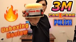 3M car polish unboxing review | 3M high gloss streak free cream wax | how to apply 3M car cream wax