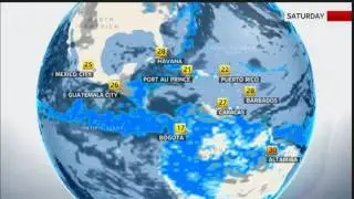 Global Weather Forecast 5th May 2017