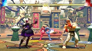 Falke vs Ryu (Hardest AI) - Street Fighter V (PS5 4K 60FPS)