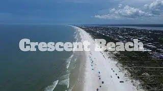 Crescent Beach Florida Drone Aerial Photography