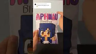 Unboxing APHMAU Blindbag !! @Aphmau #blindbag #subscribe #minecraft