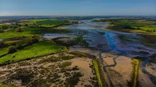 a bird's eye view of Dell Quay in West Sussex