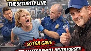 Karen Tried to Cut The  Security Line_So TSA Grave Her a Lesson She'll Never Forget!