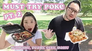 MUST TRY POKE SPOTS! Pt.2 || [Central Oahu, HAWAII] Poke Bowl, Poke Nachos, Okazuya