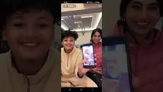alizeh jamali talk with her father on tiktok live and talk about new house ❤️❤️❤️