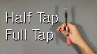 Half Tap и Full Tap – Обучение Pen Spinning трюку