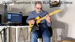 The Quilter Superblock US, 1 lick played through Blonde, Tweed and Blackface voices by Jim Soloway
