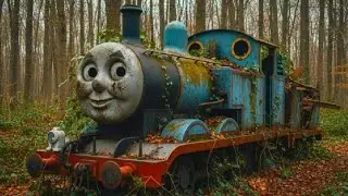 Abandoned Cartoon Train Found in Deep Forest 😨 | Creepy Discovery