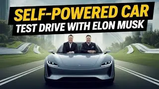 Maxwell Chikumbutso's Self-Powered Car: A Test Drive with Elon Musk