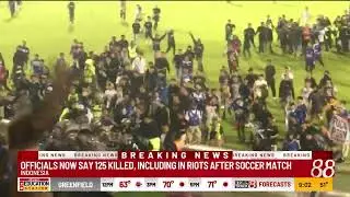 125 killed in riots after soccer match