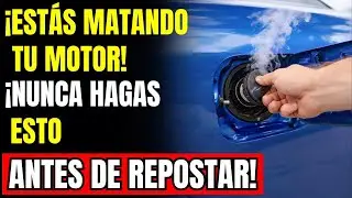 El PEOR ERROR que comete el 97 % de los conductores antes de repostar