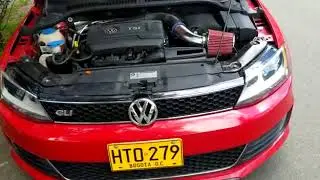 Asi le intalamos el filtro de alto flujo K&N original a este Jetta Gli Mk6