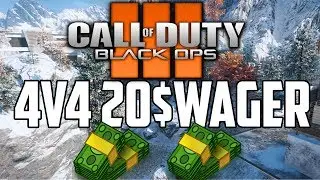 COD Black Ops 3 - 20$ Wager Challenge! UMG Wager Snd 4v4 Stronghold Gameplay (Bo3 Wager)