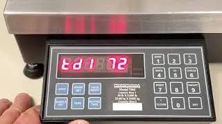 Changing Time and Date on the Pennsylvania Scale 7600