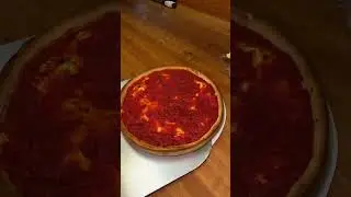 REAL CHICAGO STUFFED PIZZA #short #status #love #Instagram #reels #shorts #viral #videos
