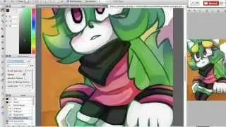 Sonar the Fennec Fox Speedpaint