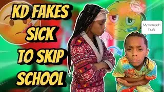 KD GETS A WHOOPING Ep.4 | FAKES SICK TO SKIP SCHOOl