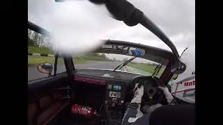 MX5 Racing at Castle Combe - Super Wet! with 5Club - Race 3 on board with #21 Matt Neal