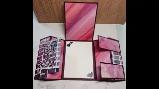 Fun Fold Friday: Triple-Panel Slide and Lock Fun Fold Card