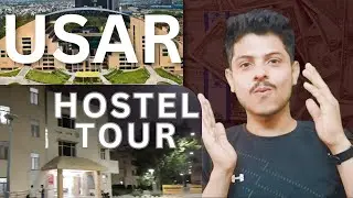 USAR Hostel tour | Dheeraj raajput #usar #trending #ggsipuniversity