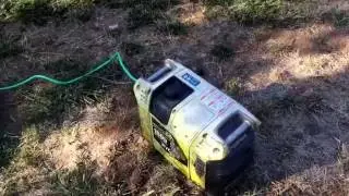 Ryobi RYI 2200 running Remington electric chain saw