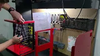 Распаковка и полный обзор настенного органайзера для электроинструментов &mdash; первые впечатления + ч...