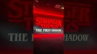 best show on Broadway highly recommended Stranger Things the first shadow #strangerthings #netflix
