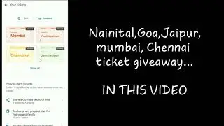 Go india offer || Goa,Baster,Gaya, Nainital  Giveaway || Google pay 2020