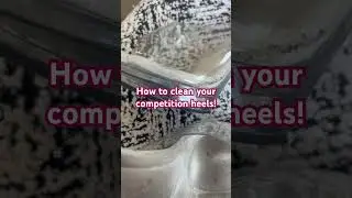How to Clean Your Bikini Competition Heels 👠✨ #bikinicompetitor #bikiniprep