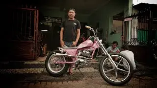 Chopper Hentai by Minority Custom Motorcycle Surabaya, Indonesia