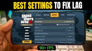 GTA 3 Definitive Edition Lag Fix (Best Settings) | Smooth 90 FPS